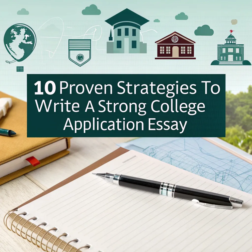 10 Proven Strategies to Write a Strong College Application Essay